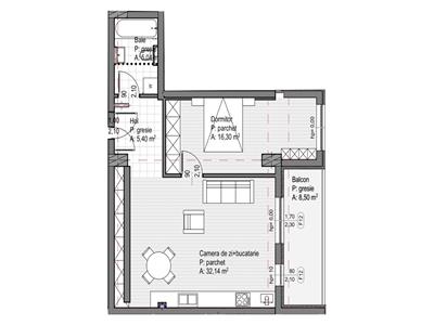 Apartament 2 camere|59 mp|garaj|finisat|Sopor|Iulius Mall